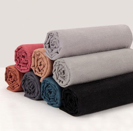 派子布艺 经典纯色水洗棉麻布料，打造美好生活质感